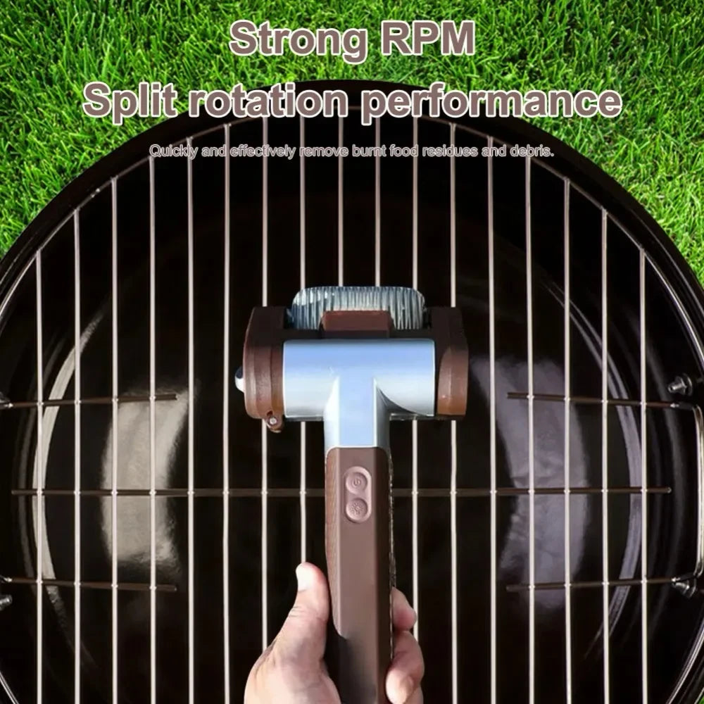 Electric Stainless Steel Grill Brush