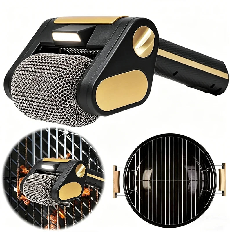 Electric Stainless Steel Grill Brush