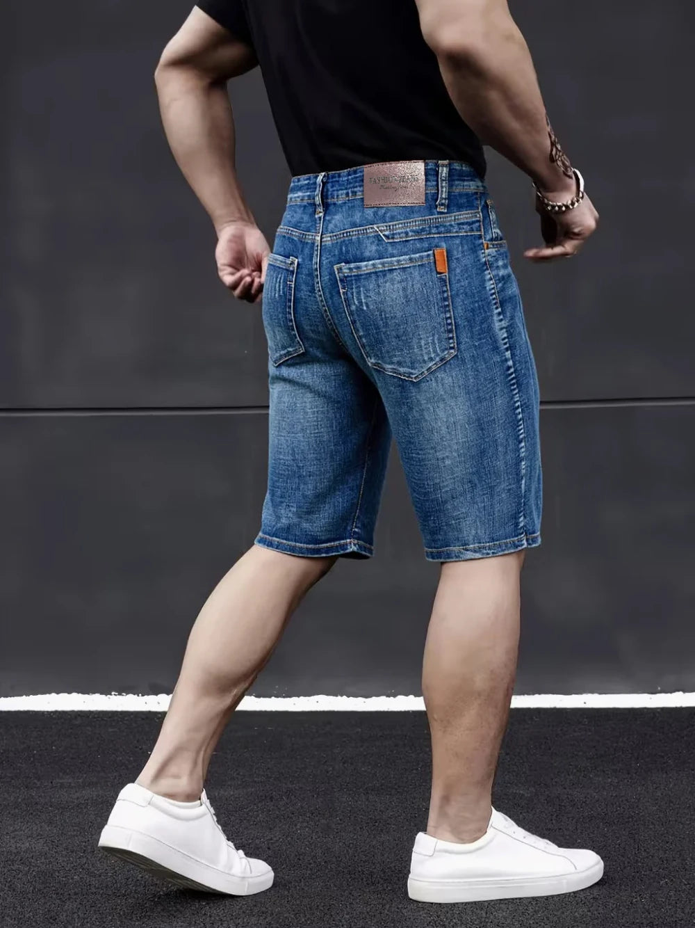 Pantalones cortos de mezclilla ligeros