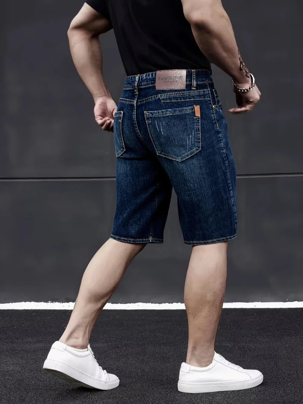 Pantalones cortos de mezclilla ligeros