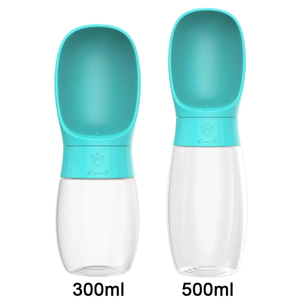Botella de agua portátil para perros