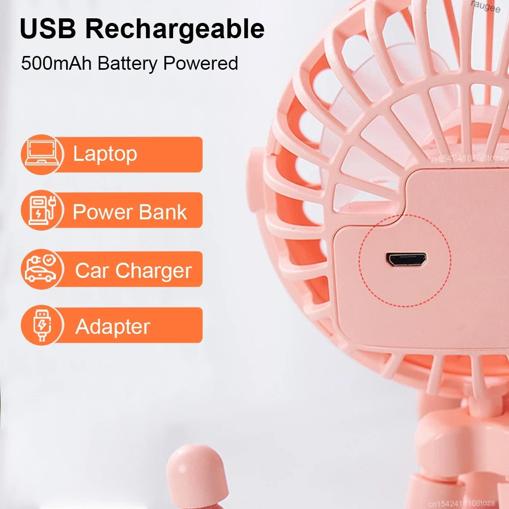 Ventilador Portátil Flexible