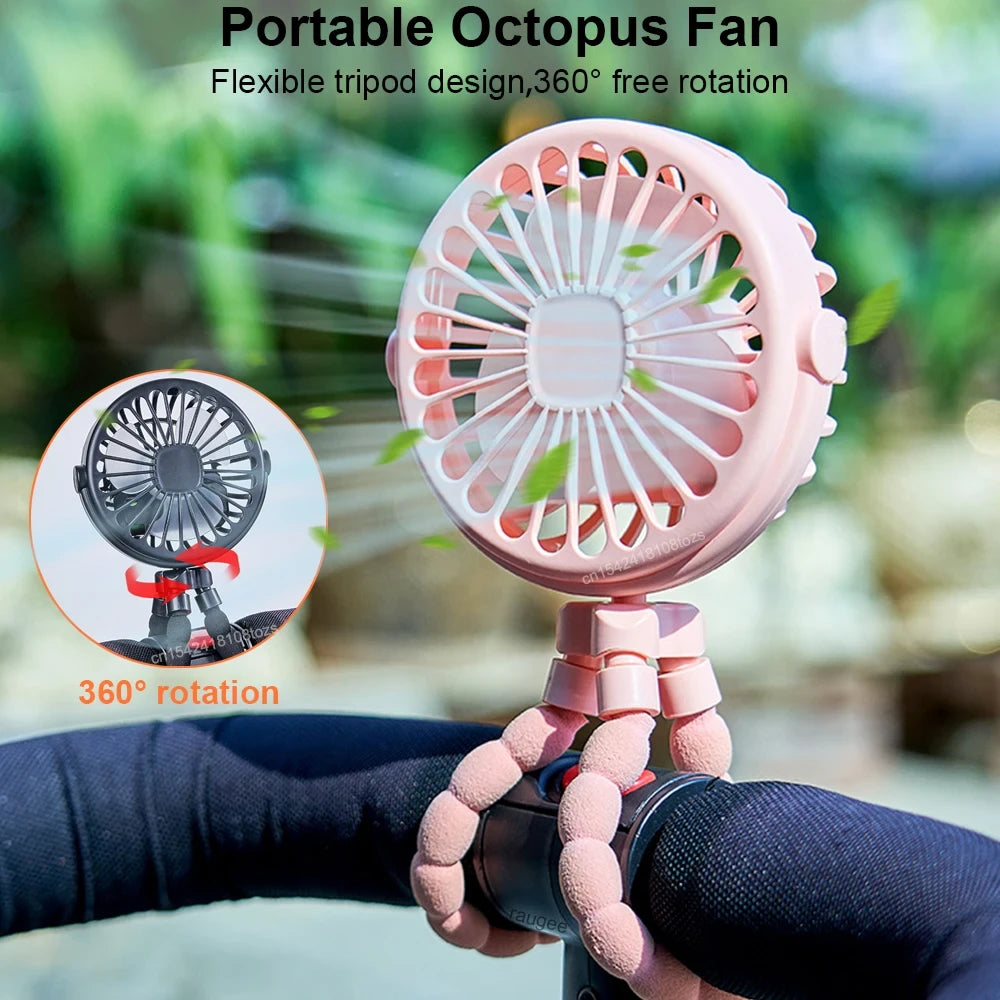 Ventilador Portátil Flexible