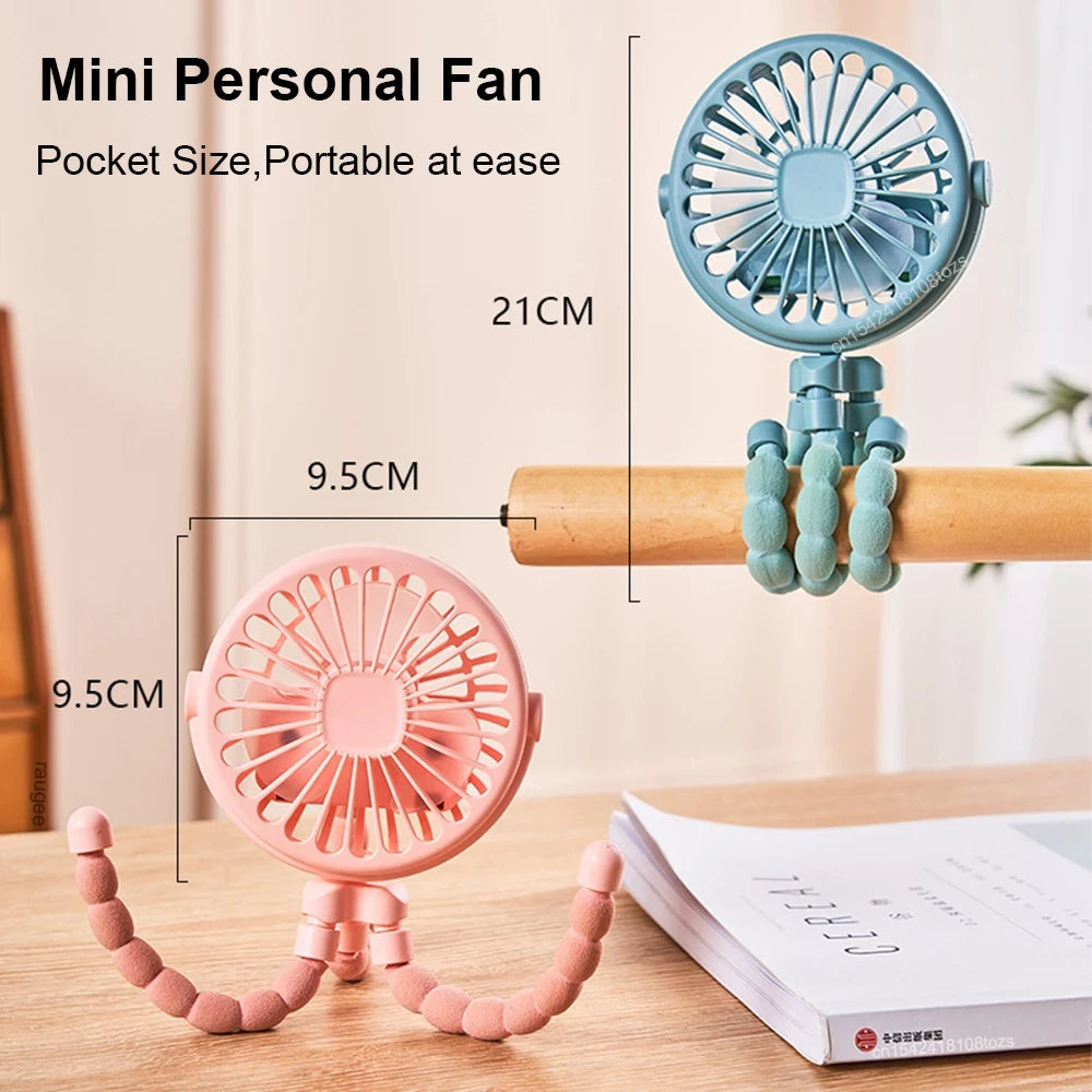 Ventilador Portátil Flexible