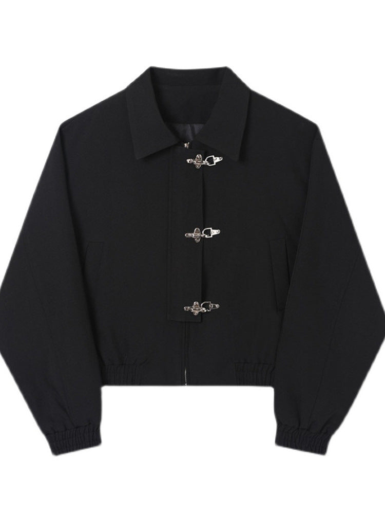 Chaqueta Corta para Hombre – Estilo Coreano, Diseño Moderno, Moda Urbana Otoño 2026