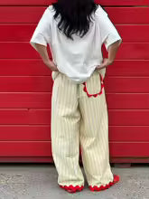 Pantalones Palazzo de Rayas