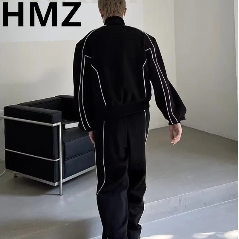 Conjunto Deportivo para Hombre HMZ - Chándal Casual Hip Hop Talla Grande