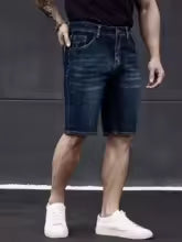 Pantalones cortos de mezclilla ligeros