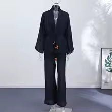 Conjunto loungewear texturizado
