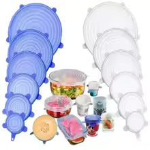 Tapas de Silicona Reutilizables