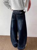 Pantalón Vaquero Baggy Estilo Gótico Y2K – Streetwear Hip Hop para Hombre