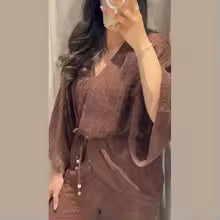 Conjunto loungewear texturizado