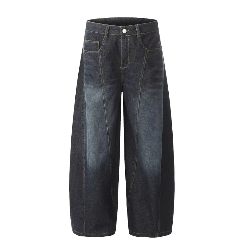 Pantalón Vaquero Baggy Estilo Gótico Y2K – Streetwear Hip Hop para Hombre
