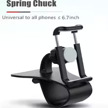 Soporte de Teléfono para Coche Giratorio 360° - Soporte Universal para Salpicadero