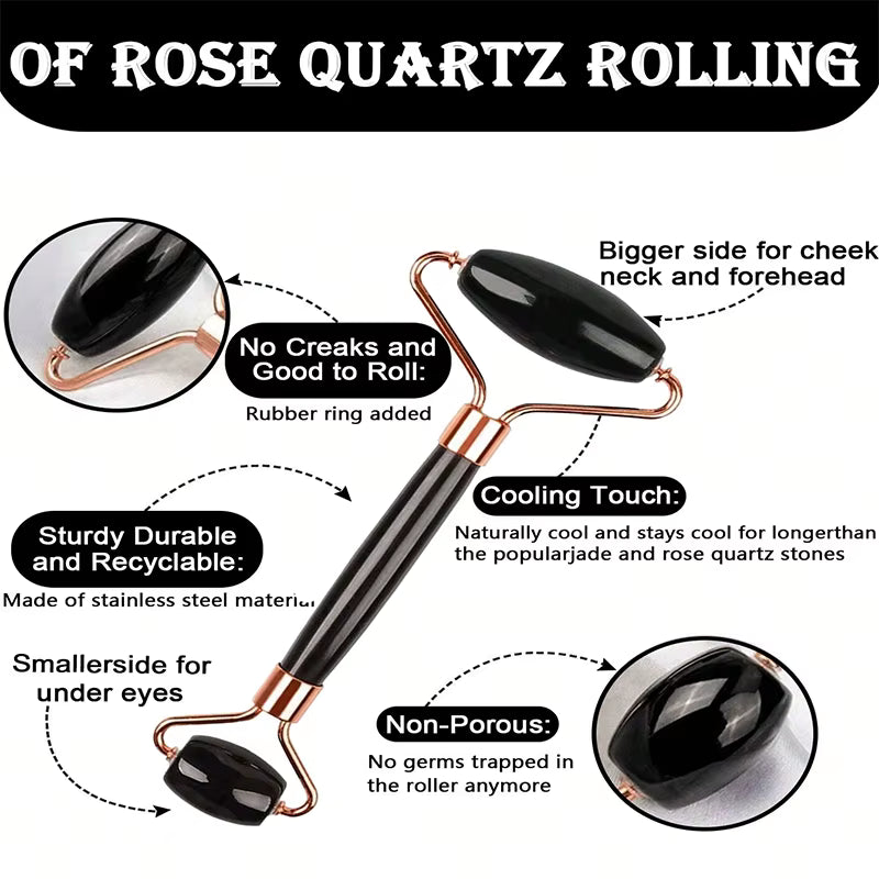 Ice Face Roller GuaSha set