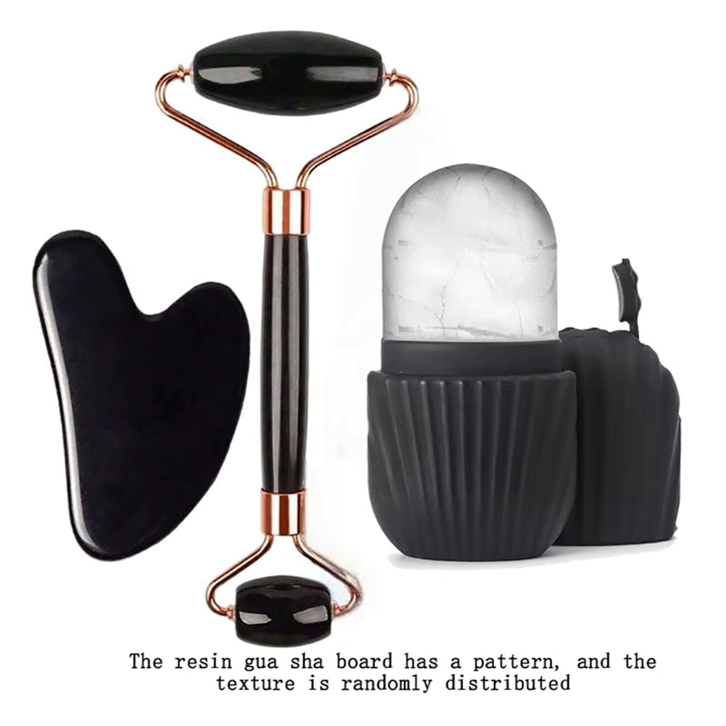 Ice Face Roller GuaSha set
