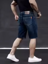 Pantalones cortos de mezclilla ligeros